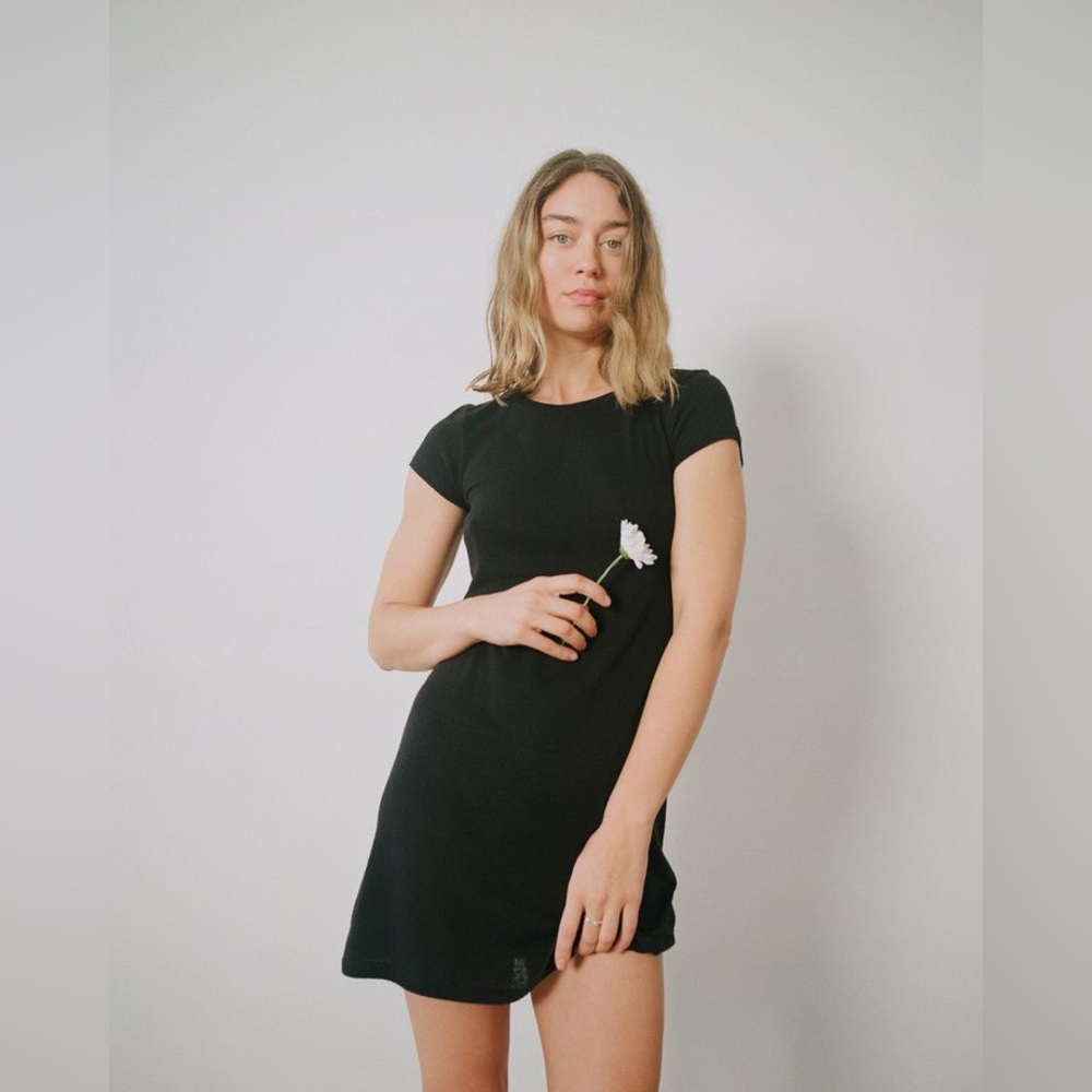 Ozma Regen Silk Noil Mini Dress